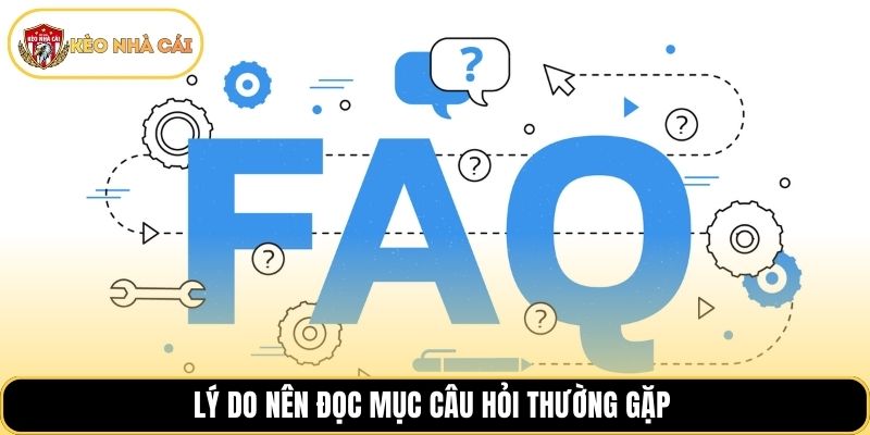 Lý do nên đọc mục câu hỏi thường gặp