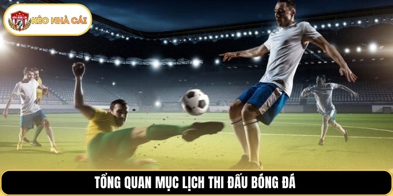 Tổng quan mục lịch thi đấu bóng đá